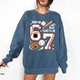 6 Year Old Birthday 67 Trend Baseball Now I’m 6 Next Year 7 Comfort Colors Sweatshirt Blue Jean 6 Year Old Birthday 67 Trend Baseball Now I’m 6 Next Year 7 Comfort Colors Sweatshirt Blue Jean