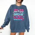 67 33 Days Of School Baseball Drip 100th Day Of School Boys Comfort Colors Sweatshirt Blue Jean 67 33 Days Of School Baseball Drip 100th Day Of School Boys Comfort Colors Sweatshirt Blue Jean