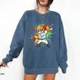 67 Baseball Dabbing Cat 6 7 Dripping Ice Cream Meme Comfort Colors Sweatshirt Blue Jean 67 Baseball Dabbing Cat 6 7 Dripping Ice Cream Meme Comfort Colors Sweatshirt Blue Jean