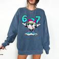 67 Baseball Drip Ice Cream 67 Baseball Men Boy Kids Comfort Colors Sweatshirt Blue Jean 67 Baseball Drip Ice Cream 67 Baseball Men Boy Kids Comfort Colors Sweatshirt Blue Jean