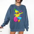 67 Dabbing Banana Baseball 6 7 Dripping Ice Cream Meme Comfort Colors Sweatshirt Blue Jean 67 Dabbing Banana Baseball 6 7 Dripping Ice Cream Meme Comfort Colors Sweatshirt Blue Jean