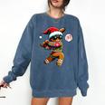 67 Gingerbread Man Playing Baseball Christmas 6 7 Meme Comfort Colors Sweatshirt Blue Jean 67 Gingerbread Man Playing Baseball Christmas 6 7 Meme Comfort Colors Sweatshirt Blue Jean