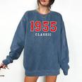 70 Year Old 1955 Classic Baseball Fan 70th Birthday Comfort Colors Sweatshirt Blue Jean 70 Year Old 1955 Classic Baseball Fan 70th Birthday Comfort Colors Sweatshirt Blue Jean