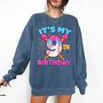 9th Birthday Baseball 9 Year Old Ice Cream Drip Boy Baseball Premium Tri-Blend Comfort Colors Sweatshirt Blue Jean 9th Birthday Baseball 9 Year Old Ice Cream Drip Boy Baseball Premium Tri-Blend Comfort Colors Sweatshirt Blue Jean