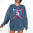 9th Birthday Boys Baseball Ice Cream Drip Boys Baseball Comfort Colors Sweatshirt Blue Jean 9th Birthday Boys Baseball Ice Cream Drip Boys Baseball Comfort Colors Sweatshirt Blue Jean