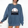 American Flag Patriotic Game Day Baseball Mom Comfort Colors Sweatshirt Blue Jean American Flag Patriotic Game Day Baseball Mom Comfort Colors Sweatshirt Blue Jean