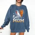 Ball Mom Heart Basketball Baseball Mom Premium Comfort Colors Sweatshirt Blue Jean Ball Mom Heart Basketball Baseball Mom Premium Comfort Colors Sweatshirt Blue Jean