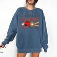 Ball Mom I'm A Baseball Mom Baseball Mom Comfort Colors Sweatshirt Blue Jean