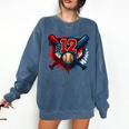 Baseball 12 Year Old Splash Drip 12th Birthday Boy Number 12 Comfort Colors Sweatshirt Blue Jean Baseball 12 Year Old Splash Drip 12th Birthday Boy Number 12 Comfort Colors Sweatshirt Blue Jean