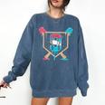 Baseball 9 Year Old Ice Cream Drip 9th Birthday Boys Player Comfort Colors Sweatshirt Blue Jean Baseball 9 Year Old Ice Cream Drip 9th Birthday Boys Player Comfort Colors Sweatshirt Blue Jean
