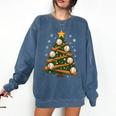 Baseball Bat Christmas Tree Lights Holiday Xmas Comfort Colors Sweatshirt Blue Jean Baseball Bat Christmas Tree Lights Holiday Xmas Comfort Colors Sweatshirt Blue Jean