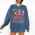 Baseball Or Bows Great Grandma Loves You Gender Reveal Comfort Colors Sweatshirt Blue Jean Baseball Or Bows Great Grandma Loves You Gender Reveal Comfort Colors Sweatshirt Blue Jean