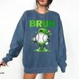 Baseball Bruh Drip Ice Cream Youth Boy St Patricks Day Comfort Colors Sweatshirt Blue Jean Baseball Bruh Drip Ice Cream Youth Boy St Patricks Day Comfort Colors Sweatshirt Blue Jean