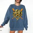 Baseball Camo Boys Ice Cream Youth Baseball Comfort Colors Sweatshirt Blue Jean Baseball Camo Boys Ice Cream Youth Baseball Comfort Colors Sweatshirt Blue Jean