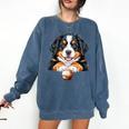 Baseball Dog Men & Women Comfort Colors Sweatshirt Blue Jean Baseball Dog Men & Women Comfort Colors Sweatshirt Blue Jean