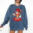 Baseball Drip Ice Cream Apparel Youth Boys Valentines Comfort Colors Sweatshirt Blue Jean Baseball Drip Ice Cream Apparel Youth Boys Valentines Comfort Colors Sweatshirt Blue Jean