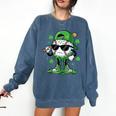 Baseball Drip Ice Cream Shamrock Kids Boy St Patrick’s Day Comfort Colors Sweatshirt Blue Jean Baseball Drip Ice Cream Shamrock Kids Boy St Patrick’s Day Comfort Colors Sweatshirt Blue Jean
