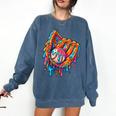 Baseball Drip Ice Cream Sprinkles Baseball Glove For Boys Comfort Colors Sweatshirt Blue Jean Baseball Drip Ice Cream Sprinkles Baseball Glove For Boys Comfort Colors Sweatshirt Blue Jean