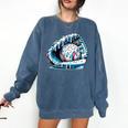 Baseball Drip Ice Cream Sprinkles Baseball Glove Premium Tri-Blend Comfort Colors Sweatshirt Blue Jean Baseball Drip Ice Cream Sprinkles Baseball Glove Premium Tri-Blend Comfort Colors Sweatshirt Blue Jean