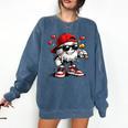 Baseball Drip Ice Cream Valentine’s Day Boys Kids Comfort Colors Sweatshirt Blue Jean Baseball Drip Ice Cream Valentine’s Day Boys Kids Comfort Colors Sweatshirt Blue Jean