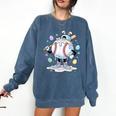 Baseball Drip Icecream Apparel Youth Boy Easter Comfort Colors Sweatshirt Blue Jean Baseball Drip Icecream Apparel Youth Boy Easter Comfort Colors Sweatshirt Blue Jean