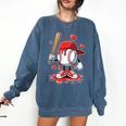 Baseball Drip Icecream Apparel Youth Boy Valentine Comfort Colors Sweatshirt Blue Jean Baseball Drip Icecream Apparel Youth Boy Valentine Comfort Colors Sweatshirt Blue Jean
