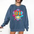 Baseball Drip Jersey Number 1 For Players & 1th Birthday Comfort Colors Sweatshirt Blue Jean Baseball Drip Jersey Number 1 For Players & 1th Birthday Comfort Colors Sweatshirt Blue Jean