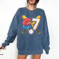 Baseball Drip Number 67 Player 67th Birthday Meme Comfort Colors Sweatshirt Blue Jean Baseball Drip Number 67 Player 67th Birthday Meme Comfort Colors Sweatshirt Blue Jean
