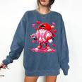 Baseball Drip Valentine Sports Vday Ice Cream Drip Heart Comfort Colors Sweatshirt Blue Jean Baseball Drip Valentine Sports Vday Ice Cream Drip Heart Comfort Colors Sweatshirt Blue Jean
