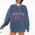 Baseball Game Day Coquette Game Day Baseball Comfort Colors Sweatshirt Blue Jean Baseball Game Day Coquette Game Day Baseball Comfort Colors Sweatshirt Blue Jean