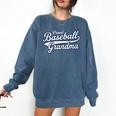 Baseball Grandma Graphic Comfort Colors Sweatshirt Blue Jean Baseball Grandma Graphic Comfort Colors Sweatshirt Blue Jean
