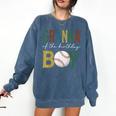 Baseball Granna Of The Birthday Boy Family Matching Comfort Colors Sweatshirt Blue Jean Baseball Granna Of The Birthday Boy Family Matching Comfort Colors Sweatshirt Blue Jean