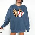 Baseball Heart Leopard Heart Sport Baseball Mom Comfort Colors Sweatshirt Blue Jean Baseball Heart Leopard Heart Sport Baseball Mom Comfort Colors Sweatshirt Blue Jean