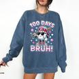 Baseball Ice Cram Drip 100 Days Of School 100th Boys Youth Comfort Colors Sweatshirt Blue Jean Baseball Ice Cram Drip 100 Days Of School 100th Boys Youth Comfort Colors Sweatshirt Blue Jean