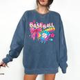 Baseball Ice Cream Drip Coquette Women Girls Mom Mama Comfort Colors Sweatshirt Blue Jean Baseball Ice Cream Drip Coquette Women Girls Mom Mama Comfort Colors Sweatshirt Blue Jean