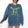 Baseball Ice Cream Drip Number 67 Six Seven Meme Christmas Comfort Colors Sweatshirt Blue Jean Baseball Ice Cream Drip Number 67 Six Seven Meme Christmas Comfort Colors Sweatshirt Blue Jean