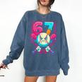 Baseball Ice Cream Drip Number 67 Six Seven Meme 67 Comfort Colors Sweatshirt Blue Jean Baseball Ice Cream Drip Number 67 Six Seven Meme 67 Comfort Colors Sweatshirt Blue Jean