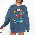 Baseball Ice Cream Drip Vehicles Youth Baseball Drip Comfort Colors Sweatshirt Blue Jean Baseball Ice Cream Drip Vehicles Youth Baseball Drip Comfort Colors Sweatshirt Blue Jean