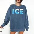 Baseball ICE Ice Cream Drip Baseball Drip Baseball Comfort Colors Sweatshirt Blue Jean Baseball ICE Ice Cream Drip Baseball Drip Baseball Comfort Colors Sweatshirt Blue Jean