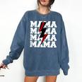 Baseball Mama Baseball Mom Comfort Colors Sweatshirt Blue Jean Baseball Mama Baseball Mom Comfort Colors Sweatshirt Blue Jean