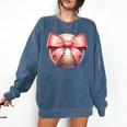 Baseball Mom Coquette Pink Bow Baseball Mom Comfort Colors Sweatshirt Blue Jean Baseball Mom Coquette Pink Bow Baseball Mom Comfort Colors Sweatshirt Blue Jean
