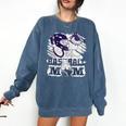 Baseball Mom Cute Design Sports & Softball Nostalgia Tee Raglan Baseball Tee Comfort Colors Sweatshirt Blue Jean
