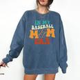 In My Baseball Mom Era Baseball Retro Groovy Mom Comfort Colors Sweatshirt Blue Jean In My Baseball Mom Era Baseball Retro Groovy Mom Comfort Colors Sweatshirt Blue Jean