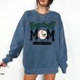 Baseball Mom Green Varsity Baseball Mama Cute Mother's Day Comfort Colors Sweatshirt Blue Jean Baseball Mom Green Varsity Baseball Mama Cute Mother's Day Comfort Colors Sweatshirt Blue Jean