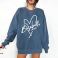 Baseball Mom Heart Game Day Mother's Day Player Comfort Colors Sweatshirt Blue Jean Baseball Mom Heart Game Day Mother's Day Player Comfort Colors Sweatshirt Blue Jean