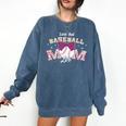 Baseball Mom Livin That Baseball Mom Life Comfort Colors Sweatshirt Blue Jean Baseball Mom Livin That Baseball Mom Life Comfort Colors Sweatshirt Blue Jean