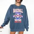 Baseball Mom Loud & Proud Since 1979 Premium Comfort Colors Sweatshirt Blue Jean Baseball Mom Loud & Proud Since 1979 Premium Comfort Colors Sweatshirt Blue Jean