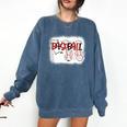 Baseball Mom Mommy Baseball Player Comfort Colors Sweatshirt Blue Jean