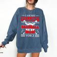 Baseball Mom Baseball Player Baseball Comfort Colors Sweatshirt Blue Jean