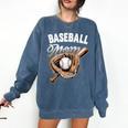 Baseball Mom Baseball Player Comfort Colors Sweatshirt Blue Jean Baseball Mom Baseball Player Comfort Colors Sweatshirt Blue Jean